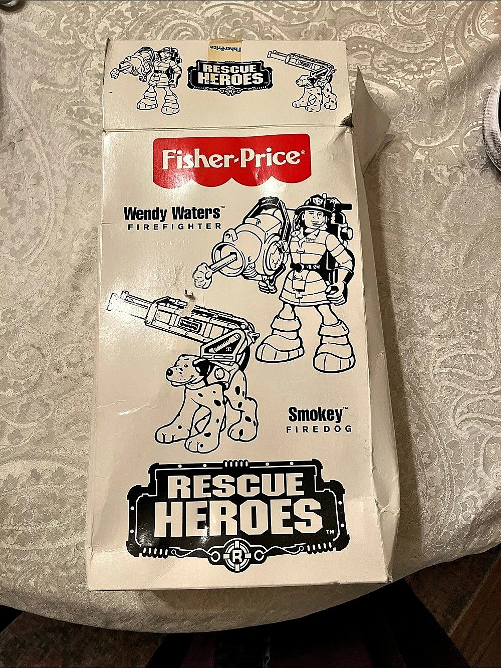 Fisher-Price Rescue Heroes Wendy Waters Firefighter Action Figure Set 1998. Unop